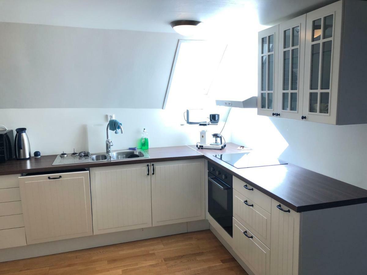 Big Central Apartment With Parking Bergen Esterno foto